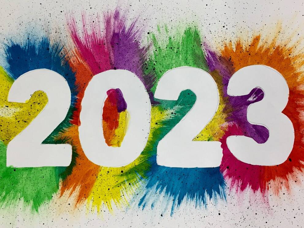 Gute Wünsche für 2023