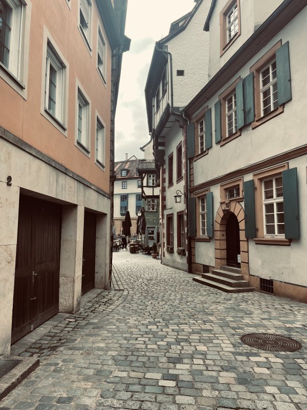 Gasse in der ALtstadt - Klassenfahrt der 6. und 7. Klassen nach Bamberg